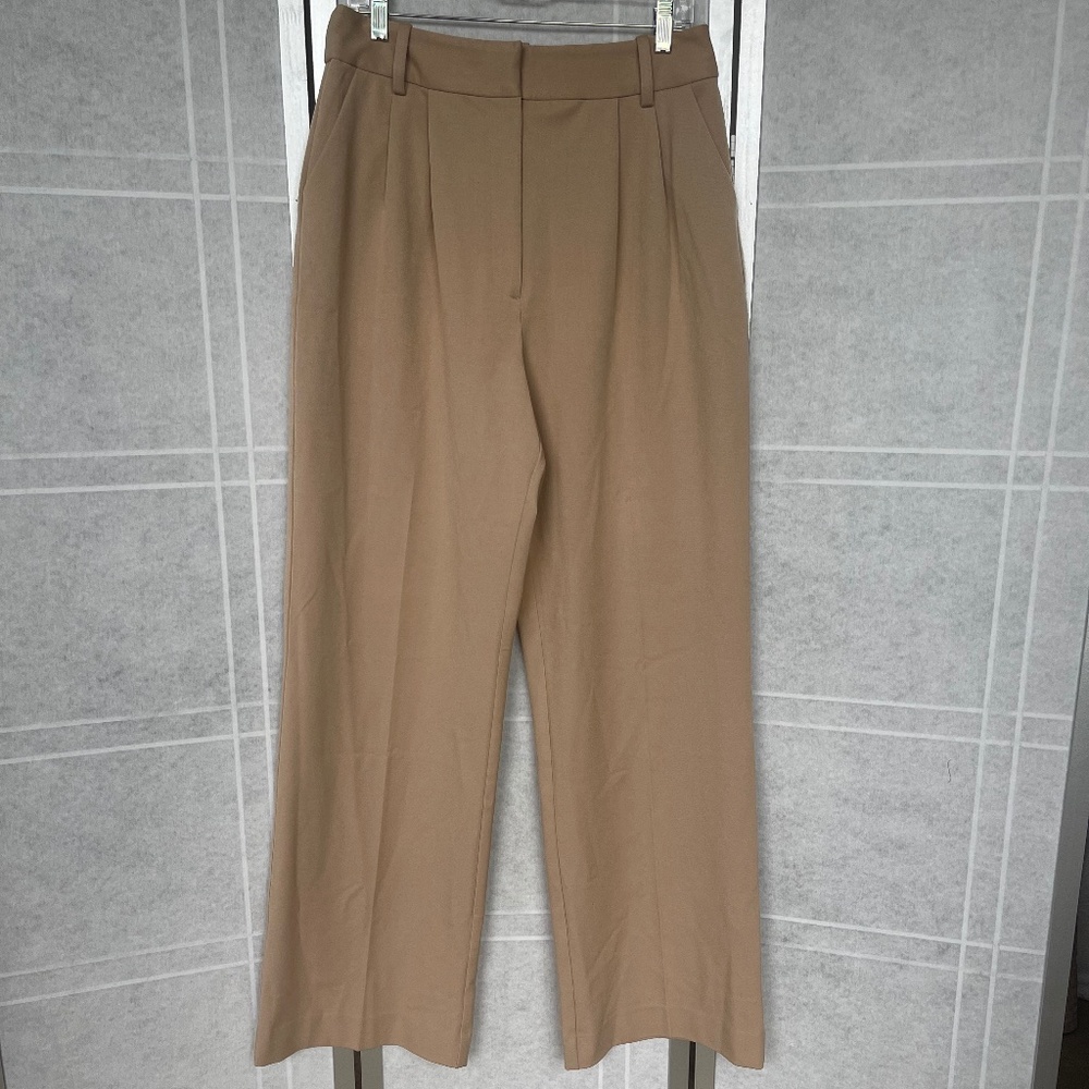 NWT Favorite Daughter Beige Trousers sz 12